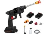Idropulitrice A Batteria - Portatile - Pressione 150 Psi - Tensione 21V - Batteria 1500 Mah - Con Batteria E Caricatore - Nero