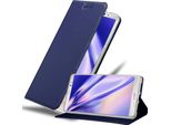 Cadorabo Custodia Per Cellulare Per Huawei Mate 8 Custodia Protettiva In Blu Cover Etui Book Case Booklet