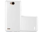 Cadorabo Cover Per Lg X Power 2 Cover Protettiva In Argento Custodia Rigida Per Telefono Cellulare Cover Case