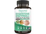 Digestiv Enzymes+ (120 Capsule) Integratore Alimentare, Prebiotici, Probiotici, Digestione, Salute Intestinale, Enzimi Digestivi, Flatulenza