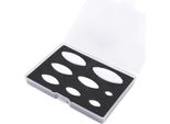Set Di Barre Di Agitazione Magnetiche 8Pcs Ptfe Che Agitano Le Barre Di Miscelazione Per L'agitatore Del Laboratorio 10Mm 15Mm 20Mm 25Mm 28Mm 30Mm 35Mm 40Mm