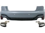 Paraurti Per Audi A6 C8 4K Limo 18+ Diffusore D'aria Terminali Di Scarico Rs Design.