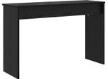 Vidaxl Supporto Per Pianoforte In Rovere Nero 100 X 32 X 64 Cm