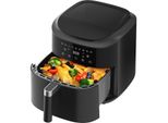 Friggitrice Ad Aria Calda 9L Di Grande Capacità - 9 Programmi Preimpostati, 2350W Di Potenza, Circolazione Dell'aria Calda A 360°, Touch Screen A Led