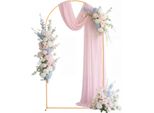 Arco Nuziale Vevor, 2,2 X 1,2 M, Supporto Per Sfondo, 1 Set Arco In Metallo Color Oro, Arco Nuziale, Arco Di Palloncini Per Matrimoni, Feste Di Compleanno, Feste Di Laurea, Vacanze E Decorazioni Per Cerimonie