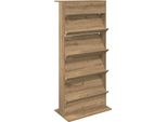 Vidaxl Portariviste In Rovere Artigianale 70 X 41 X 156 Cm Materiale A Base Di Legno