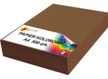 Carta Colorata A4 90G Marrone Scuro 500 Fogli