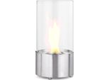 Caminetto Da Tavolo A Bioetanolo Moritz In Acciaio Inox 15,5 X 15,5 X 28,5 Cm Fuoco Da Tavolo 300 Ml