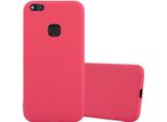 Custodia Cadorabo Per Huawei P10 Lite Custodia Protettiva In Rosso Custodia Per Cellulare Tpu Custodia In Silicone Cover