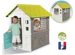 Smoby Casetta Jolie - 98X110X127 Cm Grande Casetta Da Giardino Per Bambini