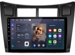Radio 9 Pollici 6+128 Gb Android Autoradio Per Toyota Yaris XP90 2005-2012 Wireless Carplay Android Auto 4G Wifi Navigazione Gps 8 Core Rds Dsp Dab+ Bt