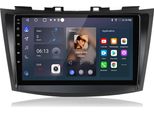 Radio 9 Pollici 6+128 Gb Android Autoradio Per Suzuki Swift Iv Fz 2011-2017 Wireless Carplay Android Auto 4G Wifi Gps Navi 8 Core Rds Dsp Dab+ Bt