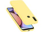 Cadorabo Custodia Protettiva Per Samsung Galaxy A10S / M01S Custodia In Giallo Telefono Cellulare Case Cover Tpu Custodia