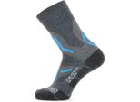 Uyn Merino Mid Calze Da Trekking Doppio Strato Da Donna Grigio/Turchese 35-36