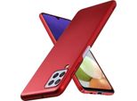 Cadorabo Cover Per Samsung Galaxy A22 4G / M22 / M32 4G Cover Protettiva In Rosso Custodia Rigida Cover Per Telefono Cellulare