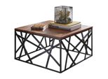 Wohnling WL5.596 Couchtisch Bakal Sheesham 60 Cm X 60 Cm X 35 Cm