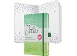 Taccuino Sigel Jolie "Butterfly Confetti Lime"" 174 Pagine 135 X 203 Mm Foderato"