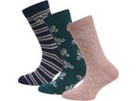 Hummel Hmlalfie Calzino 3-Pack - Woodrose, Taglia:28-31