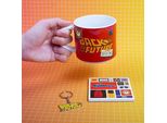 Fizz Creations Tazza, Sottobicchiere E Portachiavi Di Ritorno Al Futuro Set Out A Time