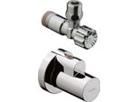 Hansgrohe Axor, Robinet éQuerre, Avec Poussoir, Raccord à Pincer, 51307820, 51307820