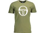 Sergio Tacchini T-Shirt Uomo Tessile Verde SF12035 - Taglia: Xl