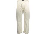 Gant Pantaloni Uomo Tessile Bianco SF13059 - Taglia: 31 L34