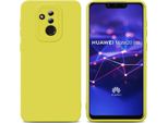 Cadorabo Cover Per Huawei Mate 20 Lite Cover Protettiva In Tpu Giallo Custodia In Silicone Custodia Per Cellulare