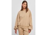 Urban Classics - Felpa Con Cappuccio In Spugna Biologica Da Donna Unionbeige - Xl/Xxl