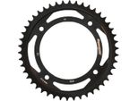 Pignone In Acciaio Supersprox 428 - 46T (Nero) RFE-898:46-BLK|ID 110,0 Lk 132,0 4 Fori
