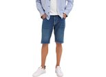 Tom Tailor Josh Shorts Pantaloncini Di Jeans Da Uomo, Taglia:W32, Colore:Denim Blu Colorato - 10127