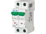 Interruttore Automatico Eaton C, 6A, 440V, IP20 (PLSM-C6/2-MW)