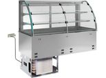 Vetrina Refrigerata Da Incasso Kbs Con 3 Sportelli Self-Service 800 X 700 X 1190 Mm Gn 2/1