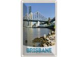 Vianmo Insegna Di Latta 30X20 Cm Brisbane Australien Innenstadt