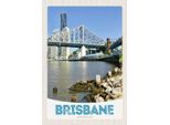 Vianmo Insegna In Legno 30X20 Cm Brisbane Australien Innenstadt