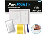 Pawprint Set Di Impronte Di Zampa Set Di Impronte Di Mano Cani Gatti Bambini Con Cornice