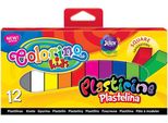 Plastilina 12 Colori Quadrata Colorino Kids Nuovo 57417