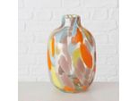 Boltze Home Vase , Mehrfarbig , Glas , 26 cm , Dekoration, Vasen, Glasvasen