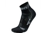 Uyn Runners One Calze Uomo Nero Grigio Taglia 42-44