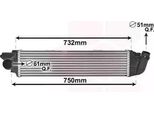 Van Wezel 37004622 - Intercooler Oe 4422266 Per Talento, Vivaro (X82), Vivaro B (X82), Trafic Iii (Jg), Trafic Iii (Fg), Trafic Iii (Eg)