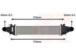 Van Wezel 30004556 - Intercooler Oe 204 500 0100 Per Classe C (W204), Classe C (C204), Classe C (S204), Classe E (W212), Classe E (A207), Classe E (C207), Classe E (S212), Slk (R172)