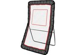 Backyard Lacrosse Rebounder - Rete Di Rimbalzo Per Pallavolo Da 1,2 X 2,1 M - Schermo Per Allenamento Pitchback-Throwback-Baseball-Softball-Return-Training Con Angolo Regolabile - Allenamento Di Pratica Di Tiro