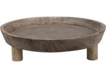 Ciotola Per Decorazioni Clayre & Eef Ø 30X8 Cm Legno Marrone