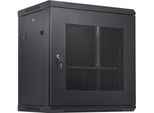 Armadio Per Server Di Rete A Parete 12U - Profondità 15,5'' - Armadio Rack Per Server - Capacità Di Carico Max. 200 Lbs. Capacità Di Carico A Pavimento - Pannelli Laterali Con Porta Bloccabile - Apparecchiature It E A/V