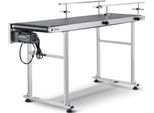 Trasportatore A Nastro - Piano Di Trasporto 1498,6 X 398,8 Mm - Trasportatore A Nastro Motorizzato Per Applicazioni Di Codifica A Getto D'inchiostro - Nastro In Pvc Alimentato - Antistatico - Velocità Regolabile (Doppia Guida Di Protezione)