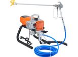 Spruzzatore Airless 1500W - Spruzzatore Professionale Per Pittura Murale, Verniciatura, Facciate, Recinzioni, Mobili - Pistola A Spruzzo Per Lattice E Smalto