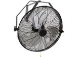 Ventilatore Da Parete Impermeabile 57 Cm - Ventilatore Commerciale Oscillante A 3 Velocità - 4150 Cfm - Ideale Per Magazzini, Serre, Officine E Patio - Nero