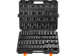 Set Di Bussole Per Avvitatori A Impulsi 3/8" E 1/2"" - 59 Pezzi - Cassetta Degli Attrezzi Professionale - Accessori Meccanici Per Lavori Di Avvitamento - Ideale Per Gli Appassionati Di Fai Da Te E I Professionisti"