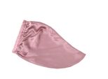 Inf Cuffia Da Notte In Seta Per Capelli Lunghi, Cuffia Da Notte In Raso Per Donna Rosa