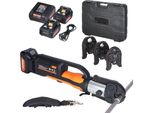 Pinze Idrauliche A Crimpare Ricaricabili 32 Kn - Pinze A Crimpare Per Connessioni Di Tubi - V15 V22 V28 - Utensile Ad Alte Prestazioni Per Impianti Idraulici E Di Riscaldamento