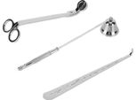 Set Di Accessori Per Candele 3PCS Candle Wick Trimmer Cutter Snuffer Fire Extinguisher Wick Spoon Gift Supplies